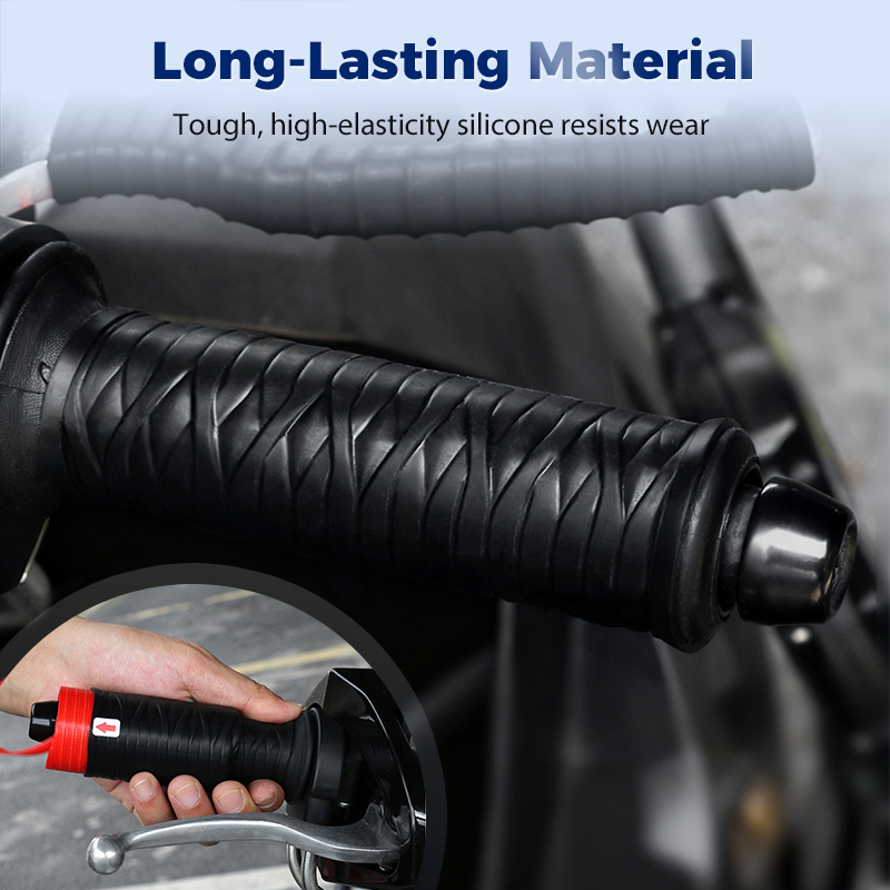 Universal Silicone Handlebar & Brake Lever Grip Covers