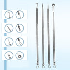 💓HOT SALE 50% OFF💥Stainless Steel Blackhead Removal Kit (with free alcohol pads)