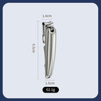 💎【The Effortless Nail Clipper】✨360° Swivel Head for Easy Left & Right Hand Use - 💖No More Awkward Angles or Struggling