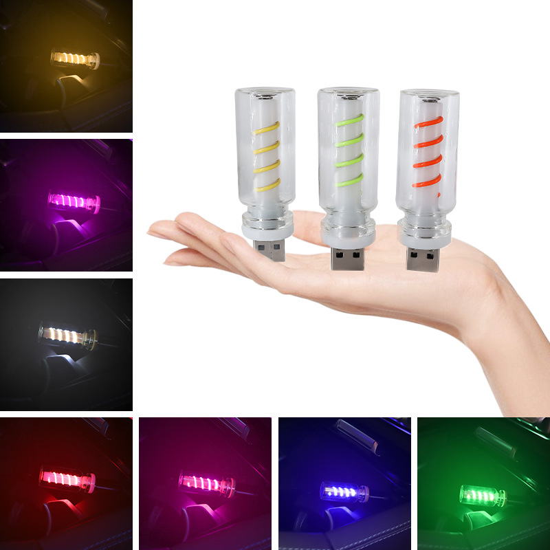 USB LED Car Interior Ambient Lighting