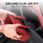 Universal Leather Car Door Cup Holder