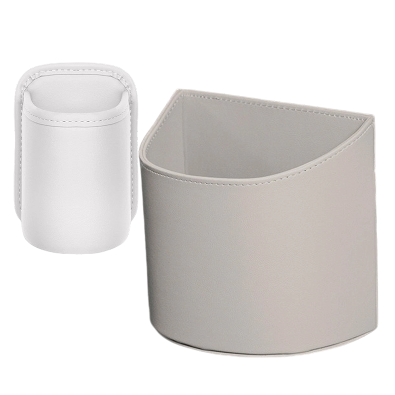 Universal Leather Car Door Cup Holder