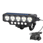 Solar & USB Rechargeable Bicycle Light