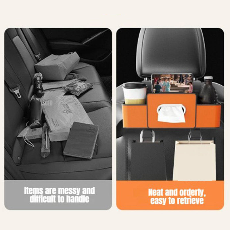 ⏳LAST DAY SALE 50% OFF!!⚡50K+ SOLD!✨Multifunctional car seat rear storage box
