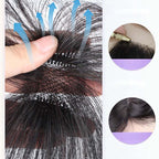 📢📢50%  OFF !! ⏰Lightweight Clip-on Extensions Invisible Topper Wig