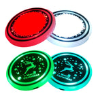 Rechargeable LED Car Cup Holder Lights
