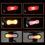 ⏰🔥LIMITED TIME 50% OFF! ✨Smart Bike Safety Light with Wireless Remote Control