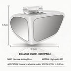 Dual-Lens 360°Adjustable Blind Spot Mirror