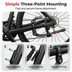 🚲🔧 Universal Adjustable Aluminum Alloy Bicycle Side Stand – Lightweight and Sturdy – Cash on Delivery ✅