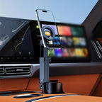 🧲Car Cup Holder Phone Mount – 360° Adjustable, Strong N52 Magnet, One-Hand Operation, Fits All Phones, Stable Magnetic & Clamp Models for Safe Driving