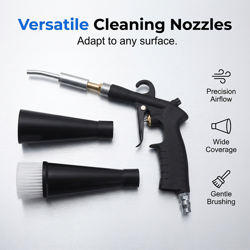 High-Pressure Pneumatic Air Cleaning Gun
