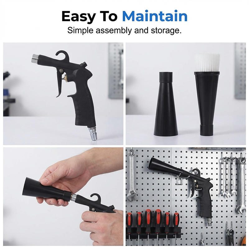 High-Pressure Pneumatic Air Cleaning Gun