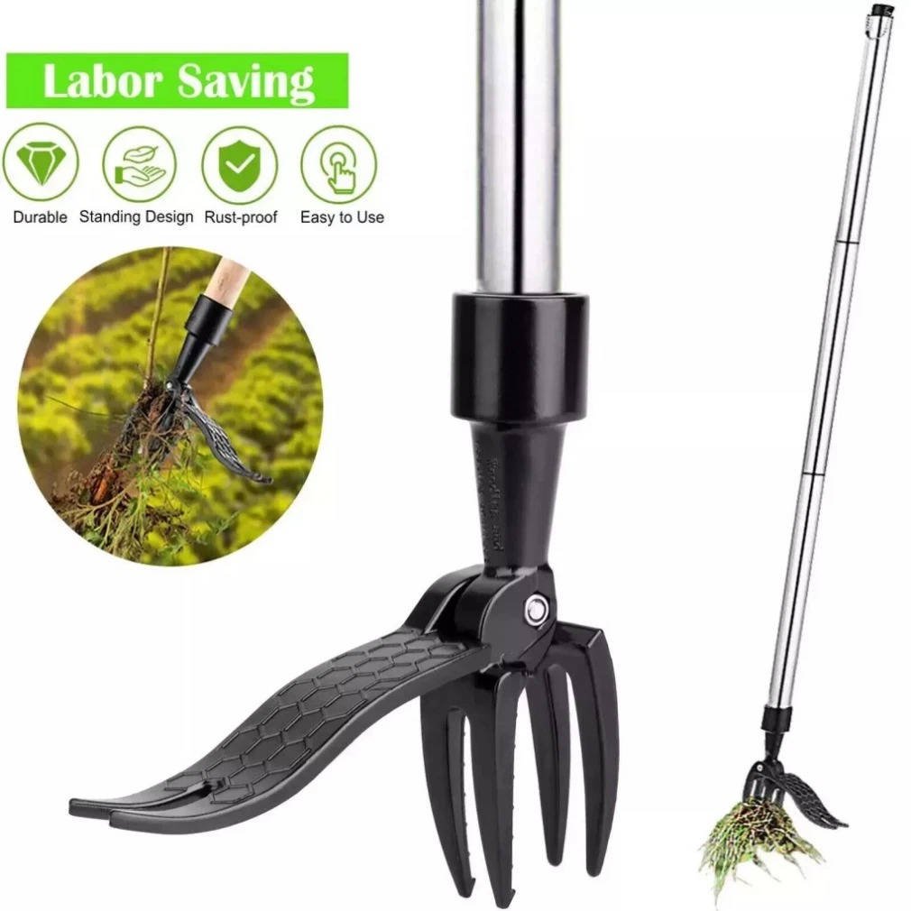 Stand Up Weed Puller Tool - My Good Buys - Stand Up Weed Puller Tool
