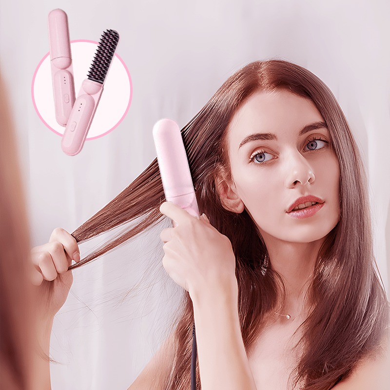 Straight & Curly Hair Straightening Comb - My Good Buys - Straight & Curly Hair Straightening Comb