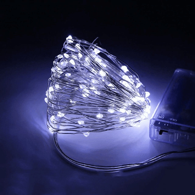 String Solar Lights Outdoor (Clear Cable) - My Good Buys - String Solar Lights Outdoor (Clear Cable)