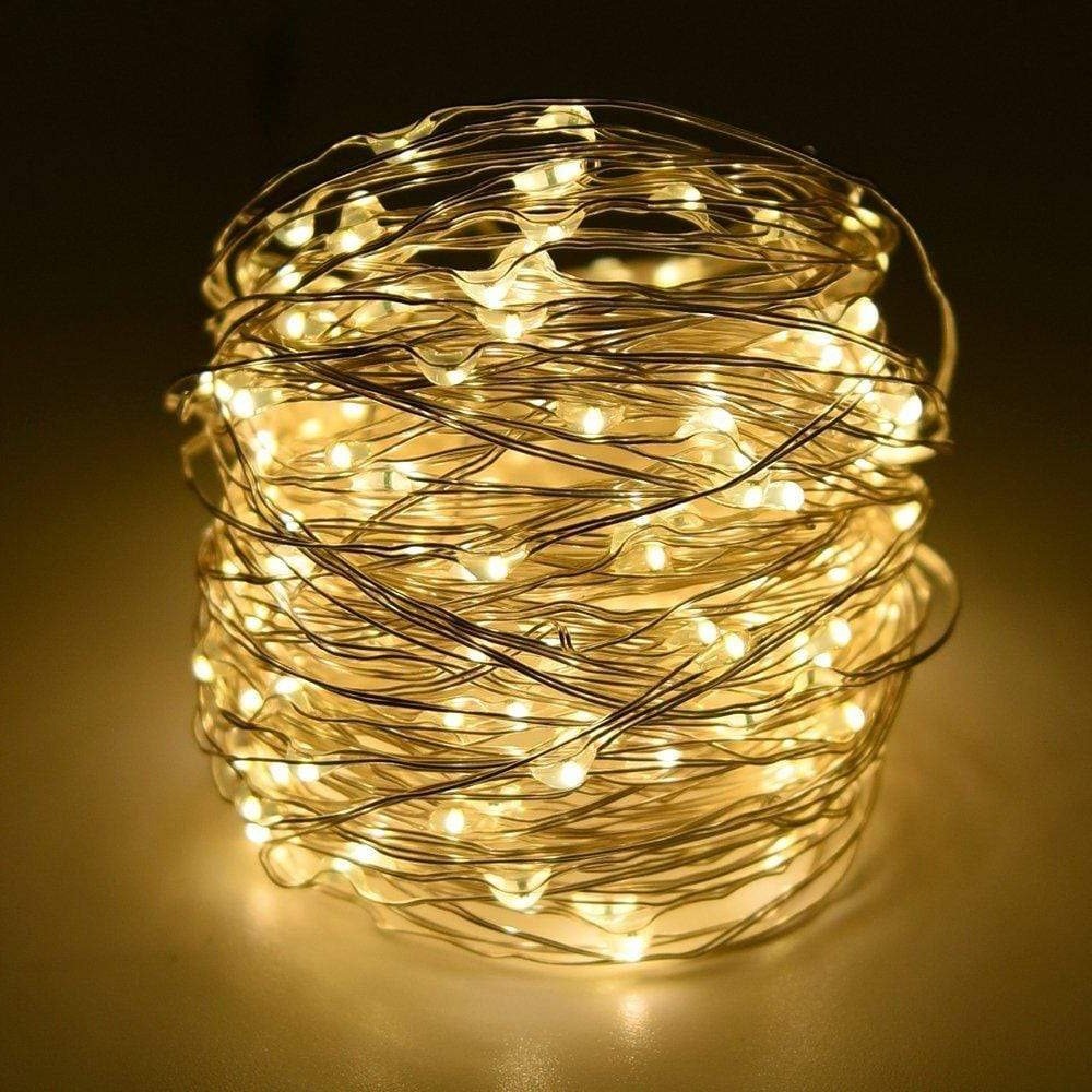 String Solar Lights Outdoor (Clear Cable) - My Good Buys - String Solar Lights Outdoor (Clear Cable)