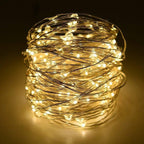 String Solar Lights Outdoor (Clear Cable) - My Good Buys - String Solar Lights Outdoor (Clear Cable)