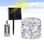 String Solar Lights Outdoor (Clear Cable) - My Good Buys - String Solar Lights Outdoor (Clear Cable)