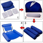 Swimming Chair with Backrest for Maximum Comfort - My Good Buys - Swimming Chair with Backrest for Maximum Comfort