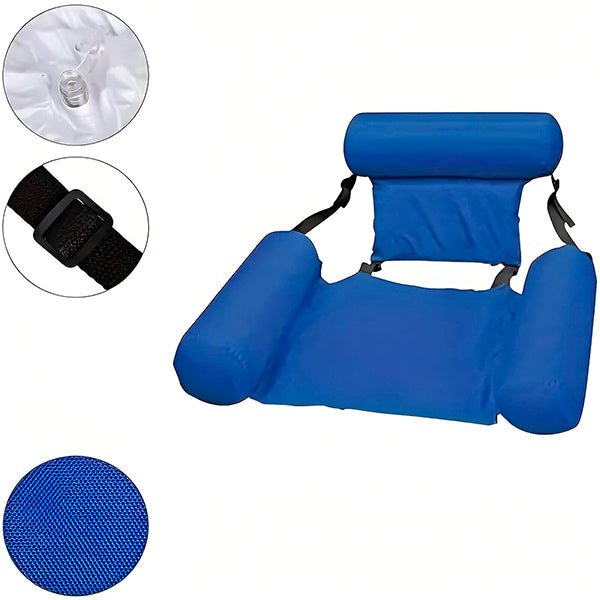 Swimming Chair with Backrest for Maximum Comfort - My Good Buys - Swimming Chair with Backrest for Maximum Comfort