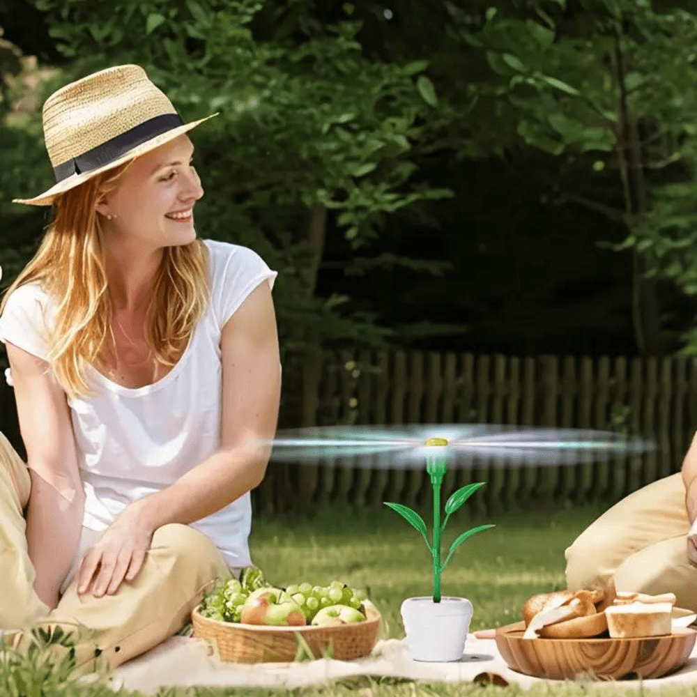 Tabletop Fly Repellent Fan Outdoor Deterrent - My Good Buys - Tabletop Fly Repellent Fan Outdoor Deterrent