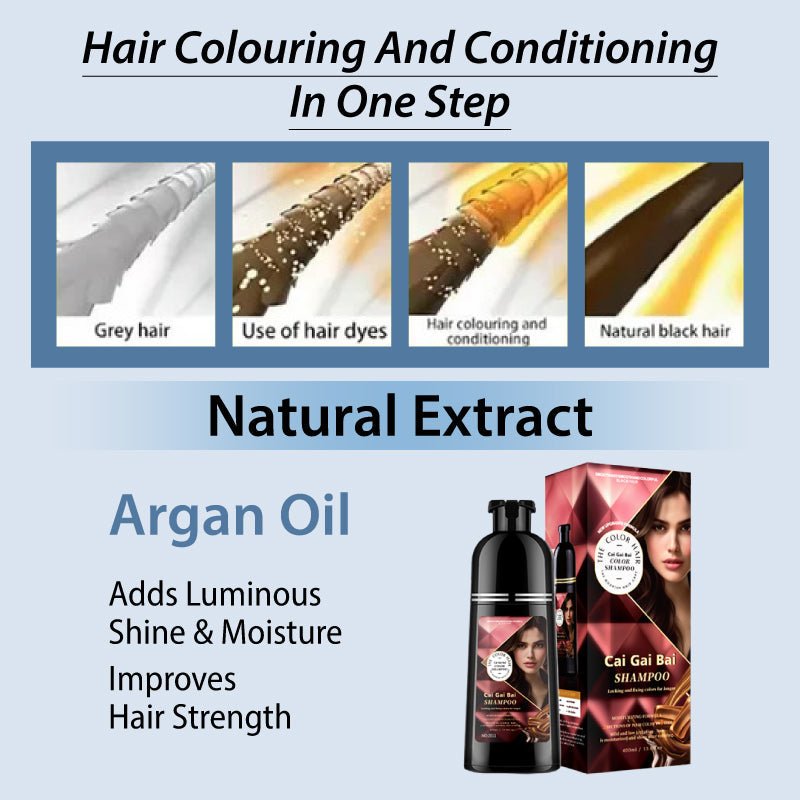 ⏳Time-Limited Special⏰ 3-in-1 Hair Coloring Shampoo, Plant Extracts for Vibrant Hair - My Good Buys - ⏳Time-Limited Special⏰ 3-in-1 Hair Coloring Shampoo, Plant Extracts for Vibrant Hair