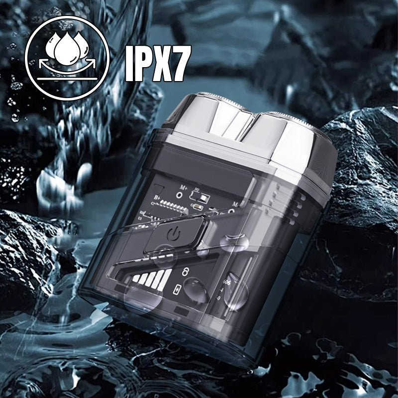 Transparent Mini Electric Shaver - IPX7 Waterproof - My Good Buys - Transparent Mini Electric Shaver - IPX7 Waterproof