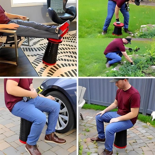 Ultra Light Retractable Stool - My Good Buys - Ultra Light Retractable Stool