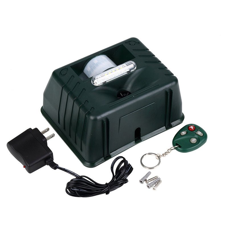 Ultrasonic Bird Repeller for Woodpeckers Outdoor Pest Control Device - My Good Buys - Ultrasonic Bird Repeller for Woodpeckers Outdoor Pest Control Device