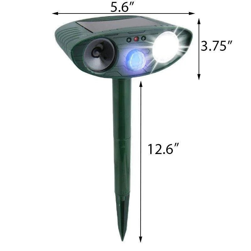 Ultrasonic Chipmunk Repeller - Solar Powered - Get Rid of Chipmunks in 48 Hours - My Good Buys - Ultrasonic Chipmunk Repeller - Solar Powered - Get Rid of Chipmunks in 48 Hours