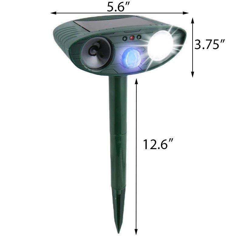 Ultrasonic Rabbit Repeller – Solar Powered and Flashing Light – Get Rid of Rabbits - My Good Buys - Ultrasonic Rabbit Repeller – Solar Powered and Flashing Light – Get Rid of Rabbits