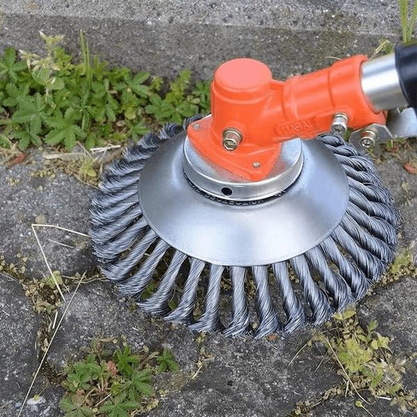 Unbreakable Wired Trimmer Blade - Round Edge Grass Trimmer with Blades for Weed Removal, Gifts for Gardeners - My Good Buys - Unbreakable Wired Trimmer Blade - Round Edge Grass Trimmer with Blades for Weed Removal, Gifts for Gardeners