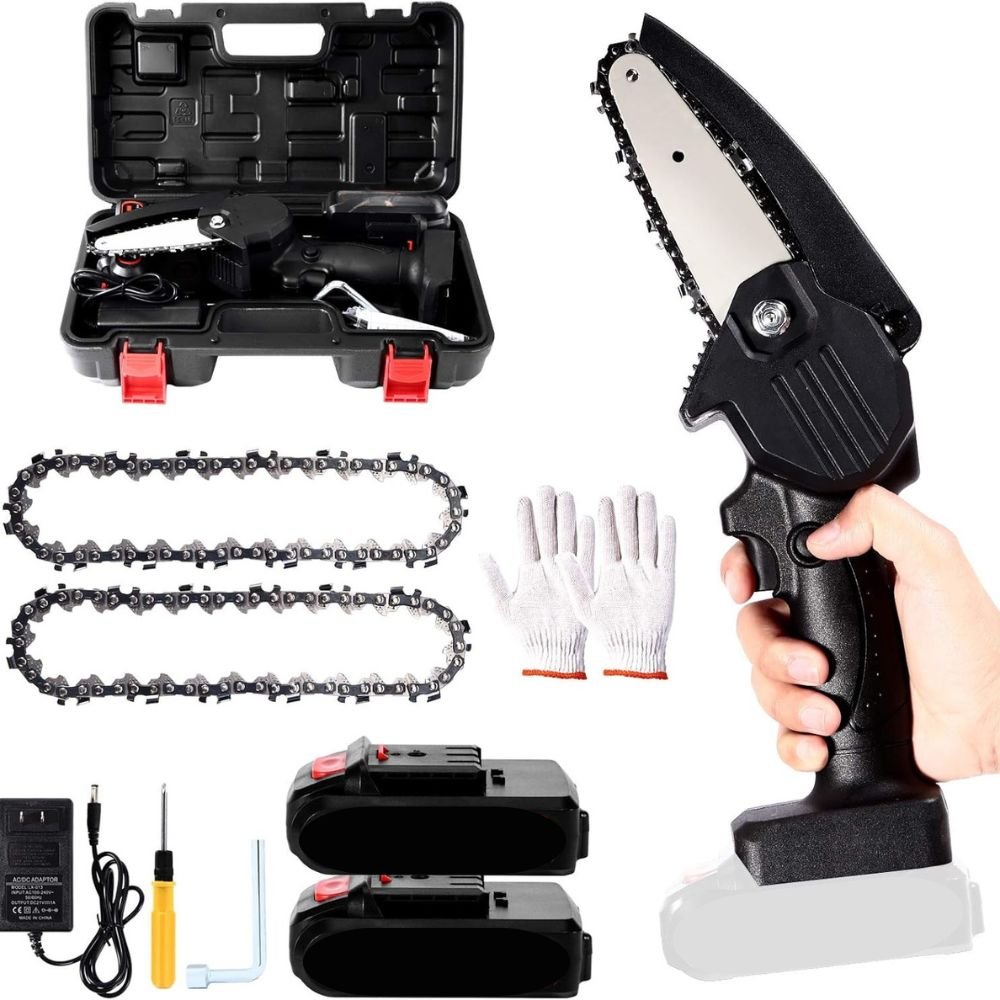 Upgraded 24V Mini Chainsaw - My Good Buys - Upgraded 24V Mini Chainsaw