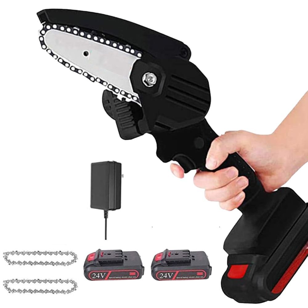 Upgraded 24V Mini Chainsaw - My Good Buys - Upgraded 24V Mini Chainsaw