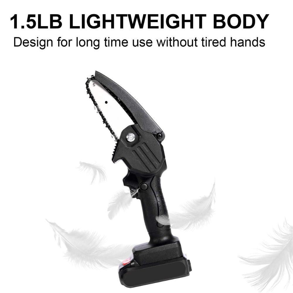 Upgraded 24V Mini Chainsaw - My Good Buys - Upgraded 24V Mini Chainsaw