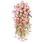 UV Resistant Artificial Morning Glory Flower Hanging Decor - My Good Buys - UV Resistant Artificial Morning Glory Flower Hanging Decor
