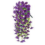 UV Resistant Artificial Morning Glory Flower Hanging Decor - My Good Buys - UV Resistant Artificial Morning Glory Flower Hanging Decor