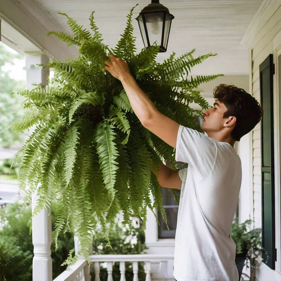 UV Resistant Lifelike Artificial Boston Fern For Outdoors - My Good Buys - UV Resistant Lifelike Artificial Boston Fern For Outdoors