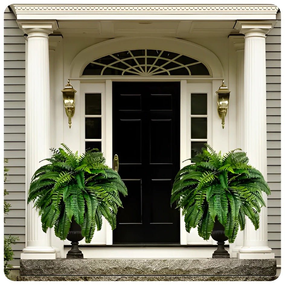 UV Resistant Lifelike Artificial Boston Fern For Outdoors - My Good Buys - UV Resistant Lifelike Artificial Boston Fern For Outdoors