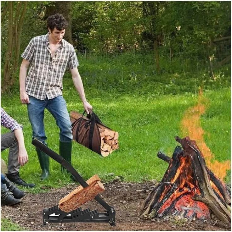 Wall Mounted Firewood Kindling Splitter - My Good Buys - Wall Mounted Firewood Kindling Splitter