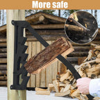Wall Mounted Firewood Kindling Splitter - My Good Buys - Wall Mounted Firewood Kindling Splitter