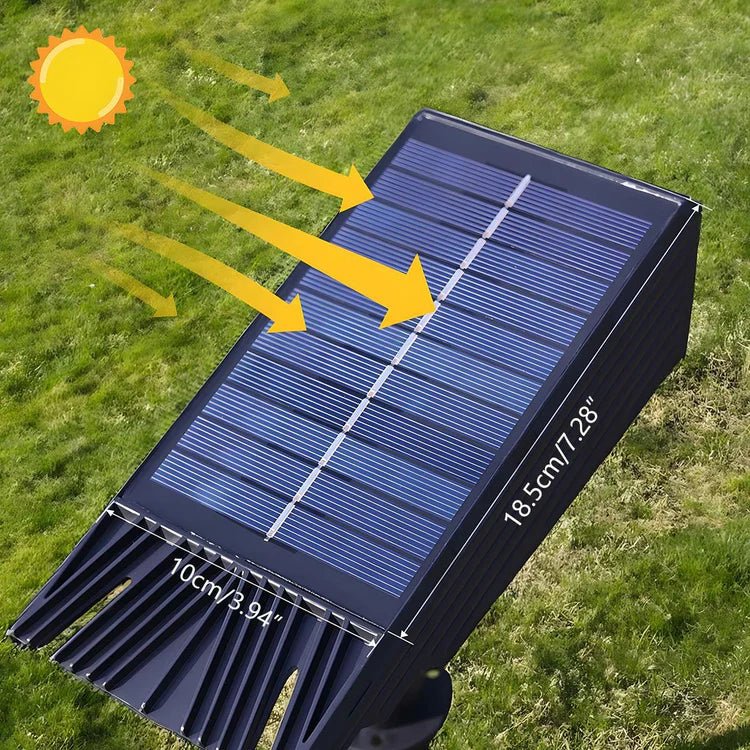 Waterproof LED Solar Multi-zoom Spot Light Landscape Lighting RGB - My Good Buys - Waterproof LED Solar Multi-zoom Spot Light Landscape Lighting RGB