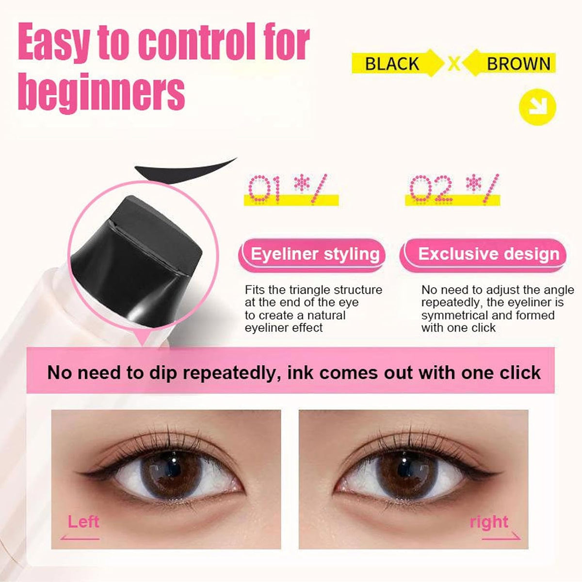 Waterproof Winged Eyeliner Stamp - My Good Buys - Waterproof Winged Eyeliner Stamp