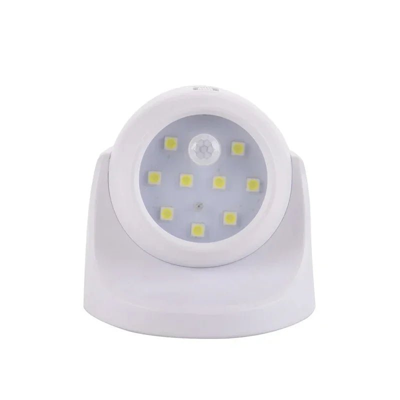 Wireless LED spotlight with motion detector – 360° rotatable & energy-saving - My Good Buys - Wireless LED spotlight with motion detector – 360° rotatable & energy-saving