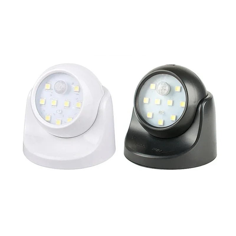 Wireless LED spotlight with motion detector – 360° rotatable & energy-saving - My Good Buys - Wireless LED spotlight with motion detector – 360° rotatable & energy-saving