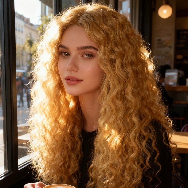 Women's Curly Long Wigs - My Good Buys - Women's Curly Long Wigs