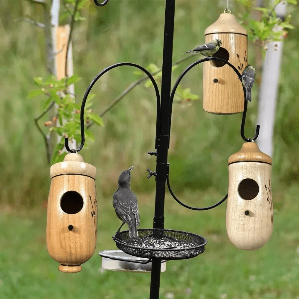Wooden Hummingbird House - Gift for Natural Lovers - My Good Buys - Wooden Hummingbird House - Gift for Natural Lovers