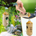 Wooden Hummingbird House - Gift for Natural Lovers - My Good Buys - Wooden Hummingbird House - Gift for Natural Lovers