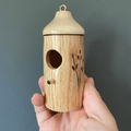 Wooden Hummingbird House - Gift for Natural Lovers - My Good Buys - Wooden Hummingbird House - Gift for Natural Lovers