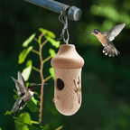 Wooden Hummingbird House - Gift for Natural Lovers - My Good Buys - Wooden Hummingbird House - Gift for Natural Lovers